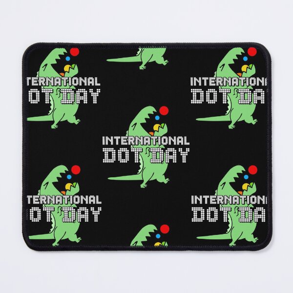 Item preview, International Dot Day Polka Dot September 15th Make Your Mark Dinosaur T-Rex designed and sold by Lilli Lutz.