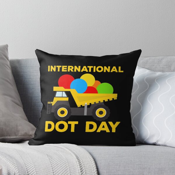 Item preview, International Dot Day Polka Dot September 15th Make Your Mark Garbage Truck Dump Truck designed and sold by Lilli Lutz.