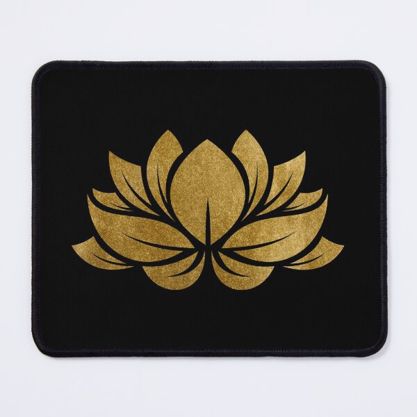 Item preview, Gold Lotus Flower Mandala designed and sold by SoccaTamam.