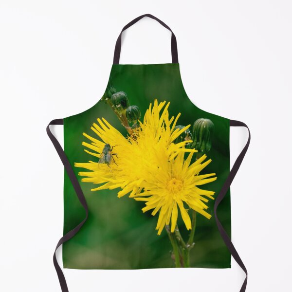 Item preview, Yellow Dandelion Flower with a Fly designed and sold by spiritink.