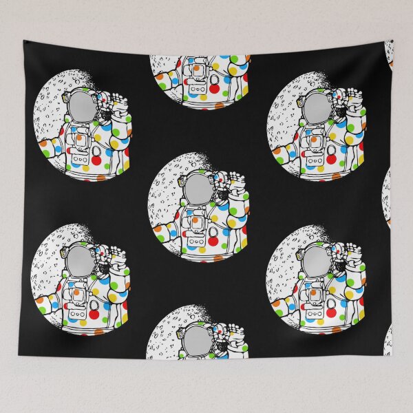 Artikelvorschau, Internationaler Punkttag Polka Dot 15. September Make Your Mark Moon Astronaut entworfen und verkauft von Lilli Lutz.