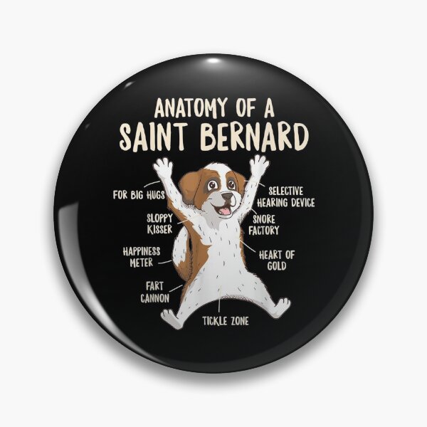 Item preview,  Anatomy Saint Bernard Owner Berner Puppy Funny Cute designed and sold by dianev79.