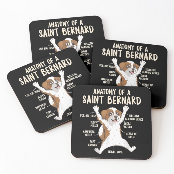 Item preview,  Anatomy Saint Bernard Owner Berner Puppy Funny Cute designed and sold by dianev79.