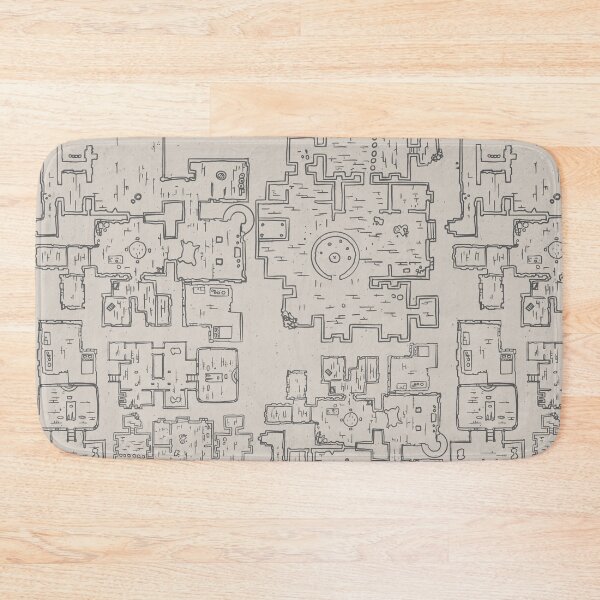 Item preview, Tabletop RPG - Dungeon Map designed and sold by DungeonCrawlers.