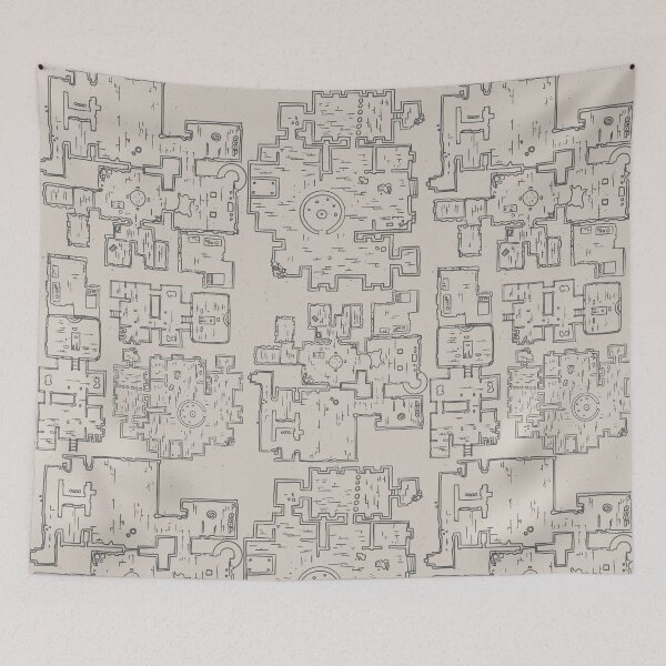 Item preview, Tabletop RPG - Dungeon Map designed and sold by DungeonCrawlers.