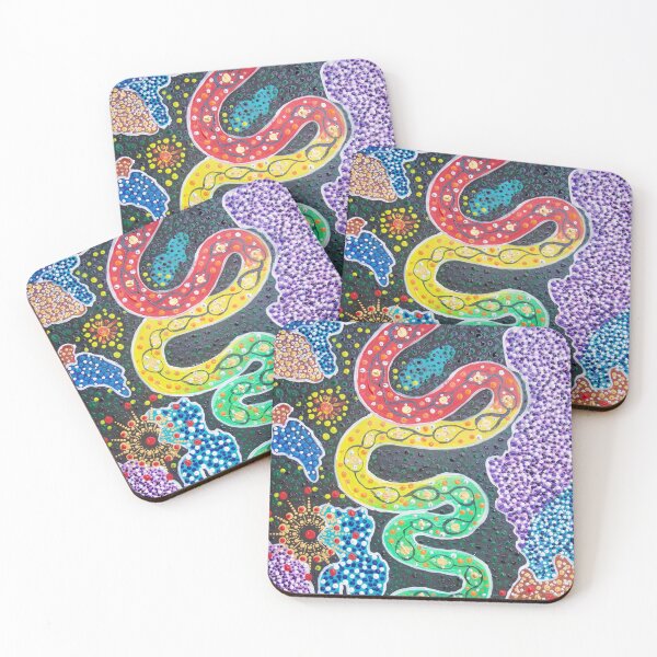 Item preview, Rainbow Serpent 4 designed and sold by kunjawildifeart.