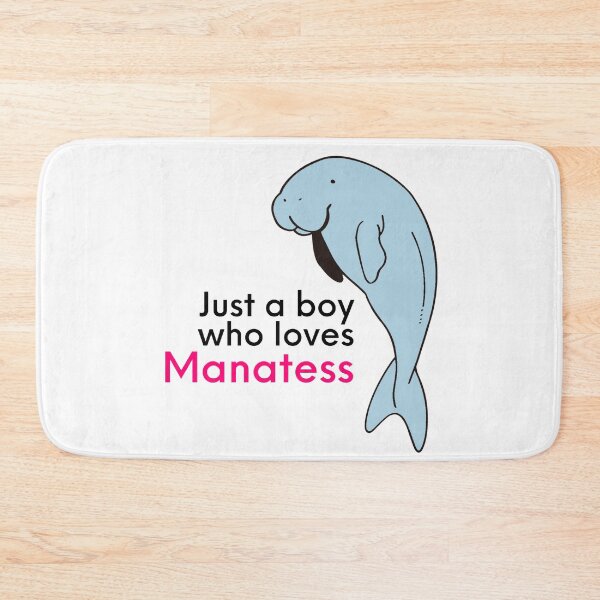 Item preview, Just a boy who loves Manatees. Save the Manatees designed and sold by monodesigns.