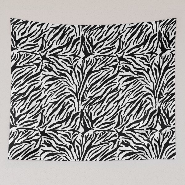 Item preview, Zebra - Abstract Black line designed and sold by LIVEPEACE.