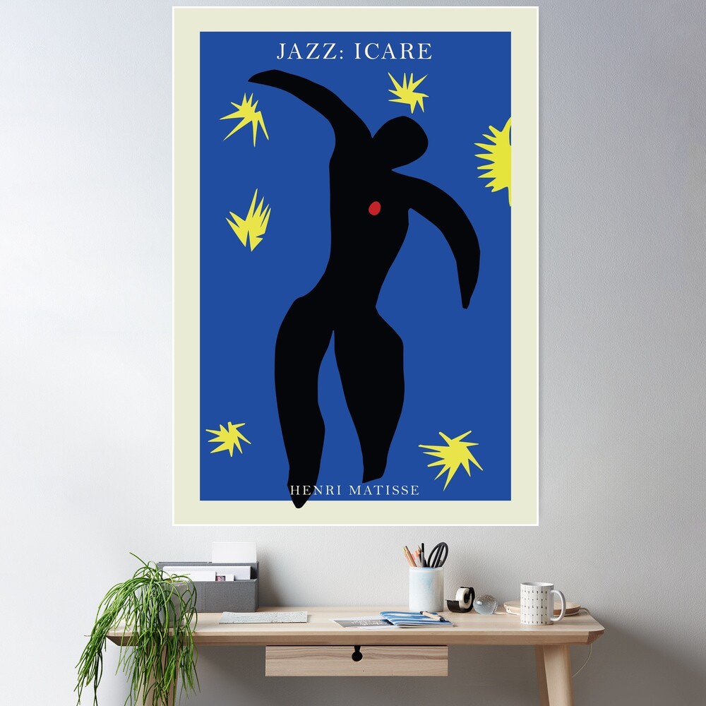 Henri Matisse - Jazz Series: Icarus #35