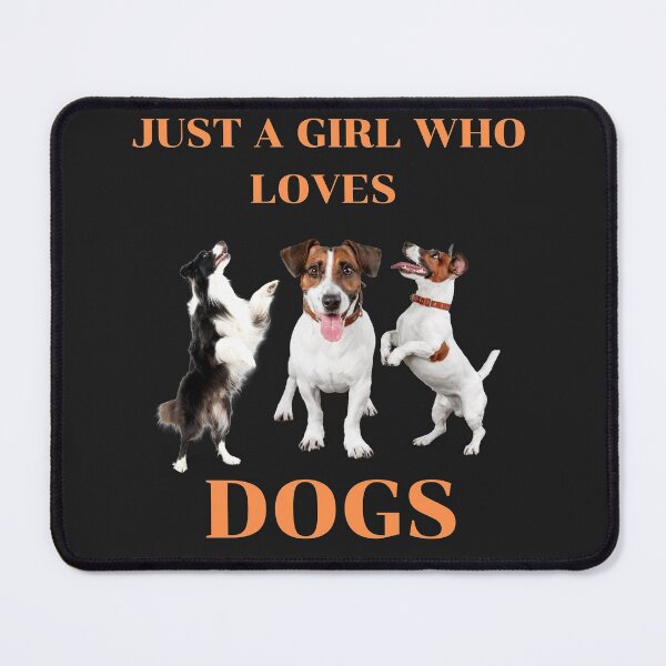 Item preview, Just a girl who loves dogs designed and sold by omeca.