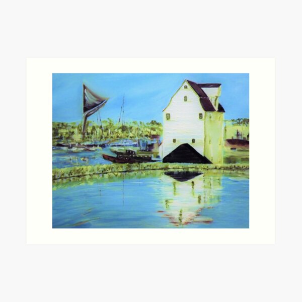 Woodbridge Tide Mill Art Print