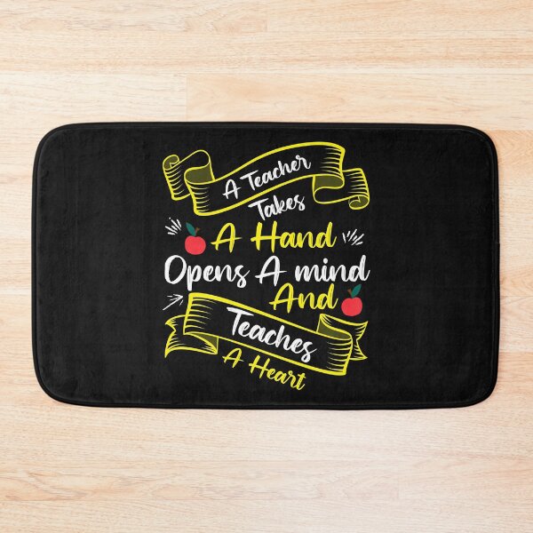 Item preview, A teacher takes a hand opens a mind & touches a heart designed and sold by AuroraApparel.