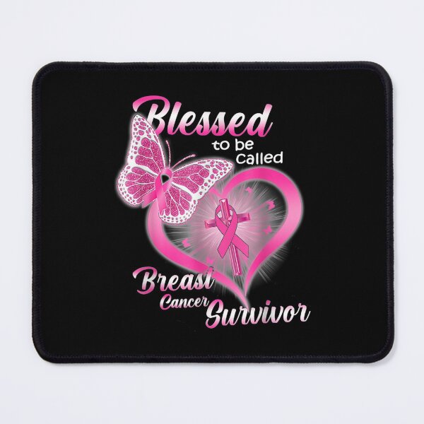 Item preview, Pink Butterfly Blessed Called Breast Cancer Survivor designed and sold by dianev79.