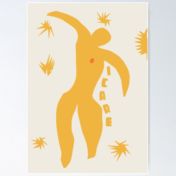 Artikel-Vorschau von Henri Matisse – Jazz-Serie: Icarus #38, designt und verkauft von GoodMoreInc.