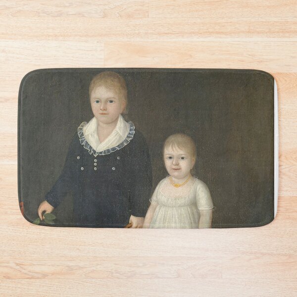 Item preview, Vintage cursed painting of 2 creepy children designed and sold by Vintage Designs +.