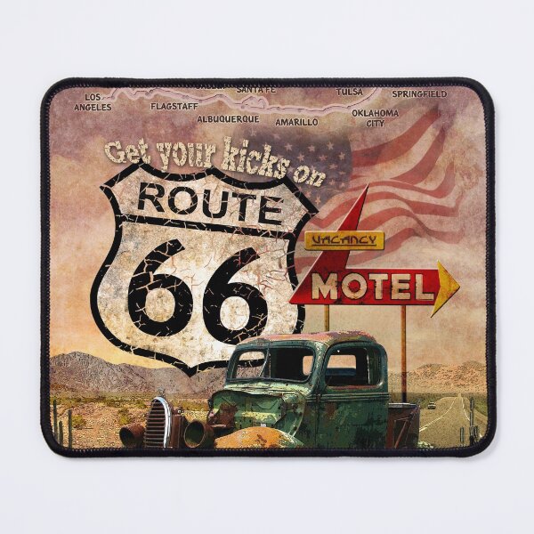 Item preview, Get your Kicks on Route 66 designed and sold by aura2000.