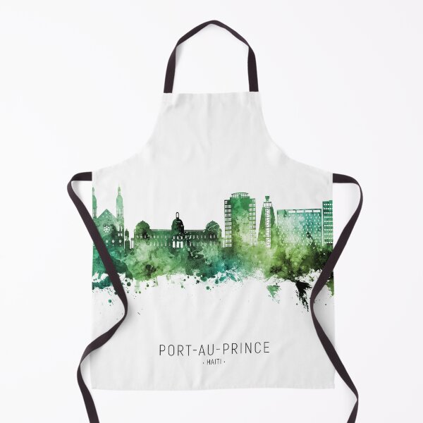 Item preview, Port-au-Prince Haiti Skyline designed and sold by ArtPrints.