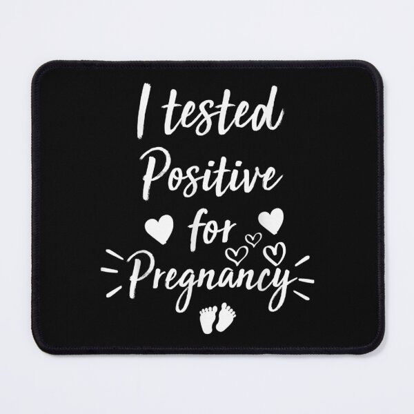 Item preview, Tested Positive Pregnancy Announcement Funny Cute designed and sold by donnagia.