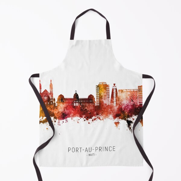 Item preview, Port-au-Prince Haiti Skyline designed and sold by ArtPrints.