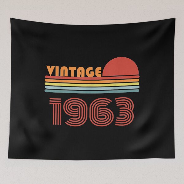 Item preview,  Year Birth Vintage Retro Sunset Born 1963 designed and sold by dianev79.