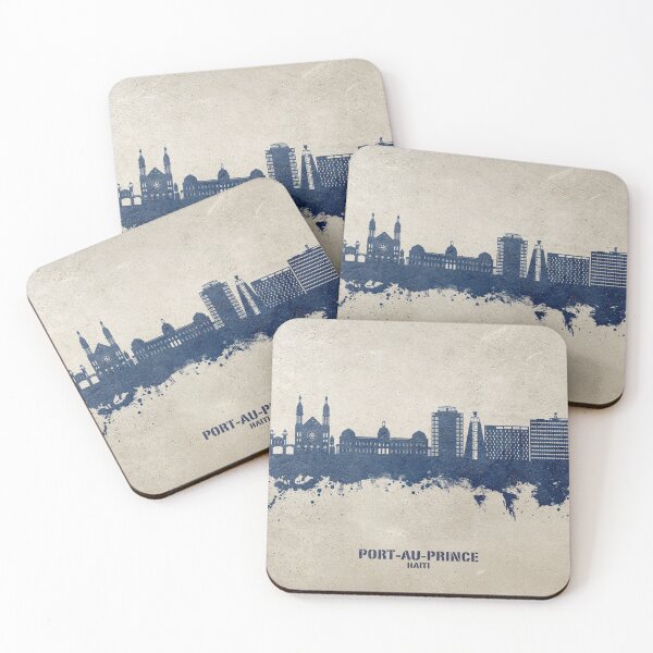 Item preview, Port-au-Prince Haiti Skyline designed and sold by ArtPrints.