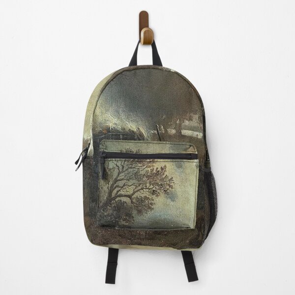 Item preview, Moonlit Landscape - August Seidel designed and sold by Vintage Designs +.