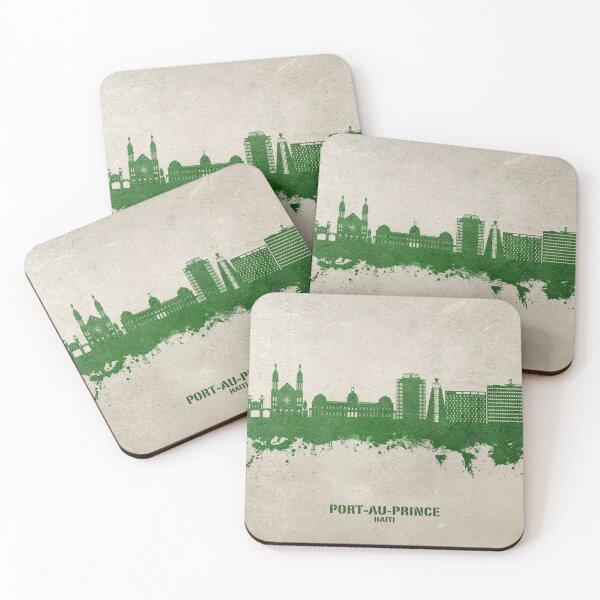 Item preview, Port-au-Prince Haiti Skyline designed and sold by ArtPrints.