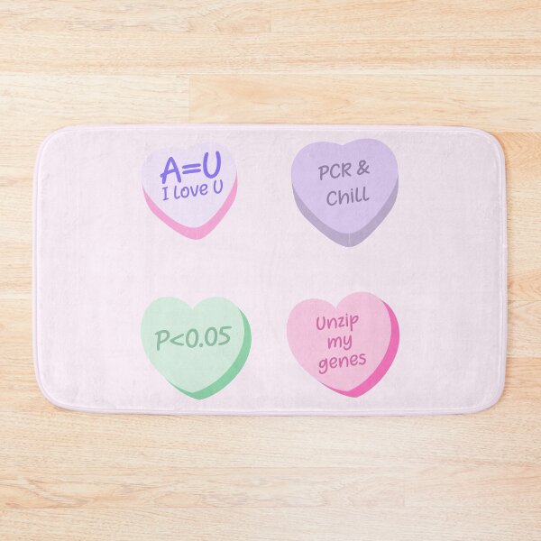 Item preview, Lovely Laboratory Hearts PCR and Chill Unzip my genes Sticker pack designed and sold by labstud.