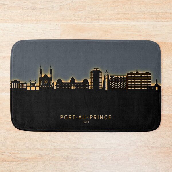 Item preview, Port-au-Prince Haiti Skyline designed and sold by ArtPrints.