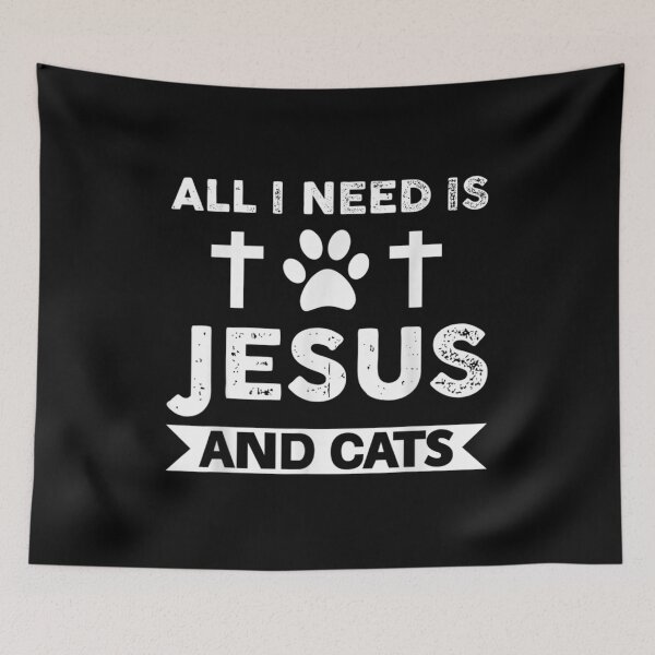 Item preview,  Jesus Need Cats designed and sold by dianev79.