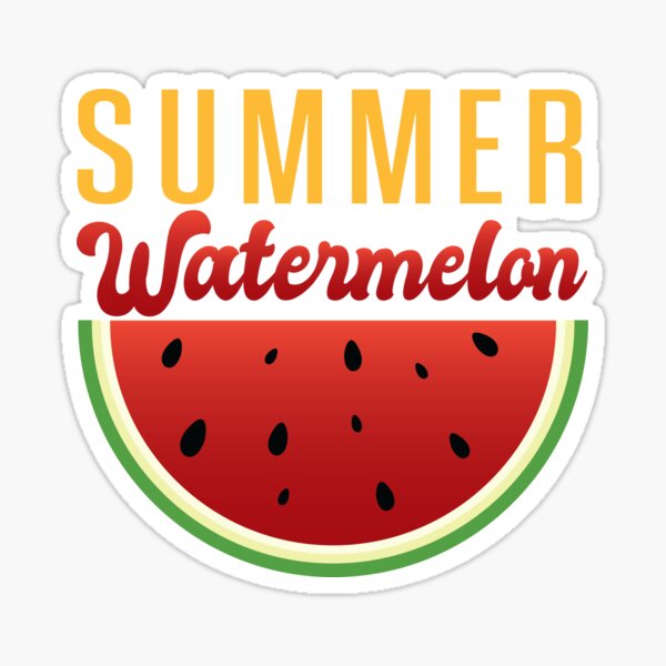 Summer Watermelon Sticker