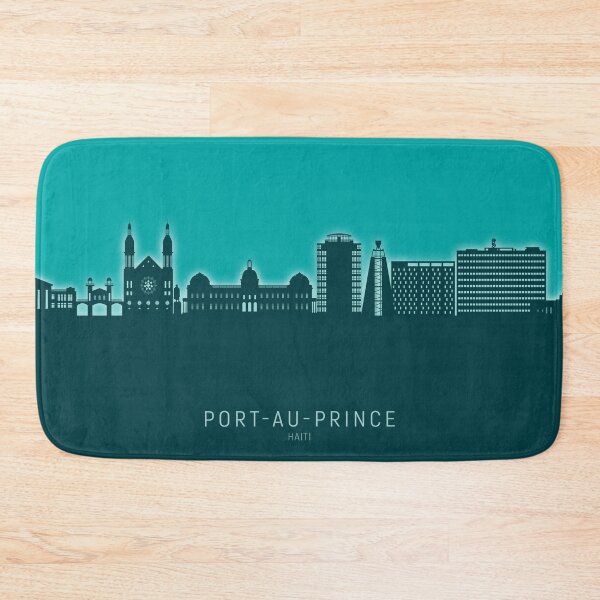 Item preview, Port-au-Prince Haiti Skyline designed and sold by ArtPrints.