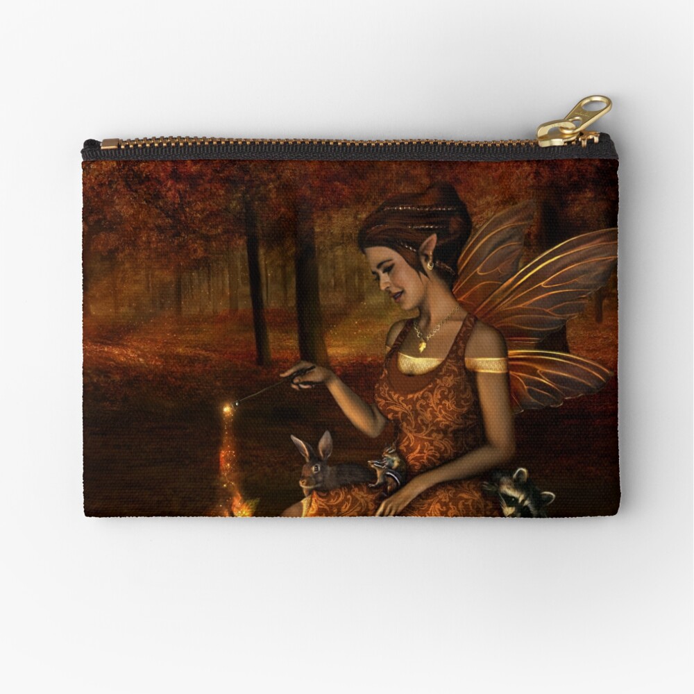 Autumn Sprite Zipper Pouch