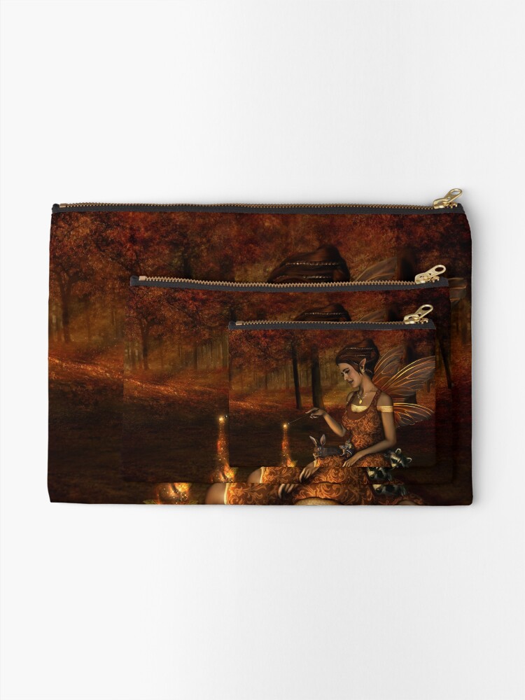 Alternate view of Autumn Sprite Zipper Pouch