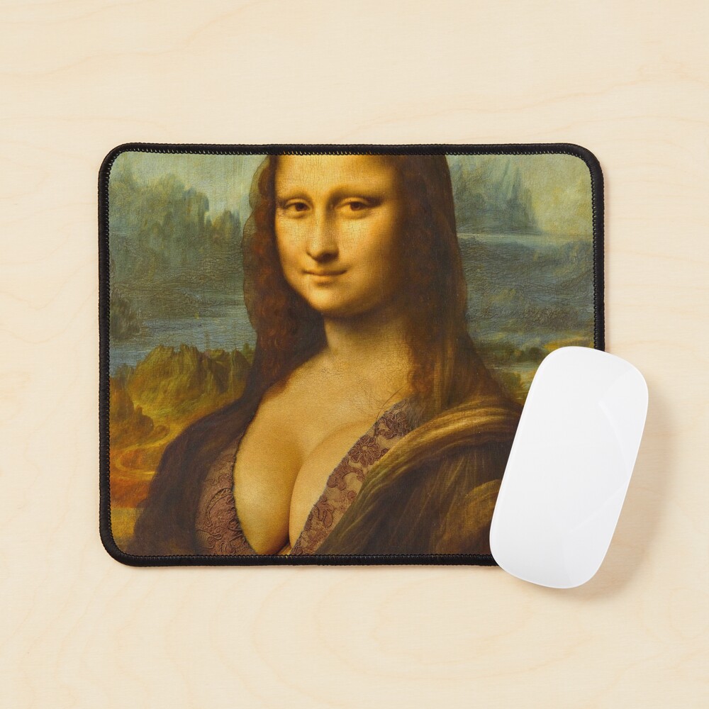 Mona Lisa Big Boobs Parody