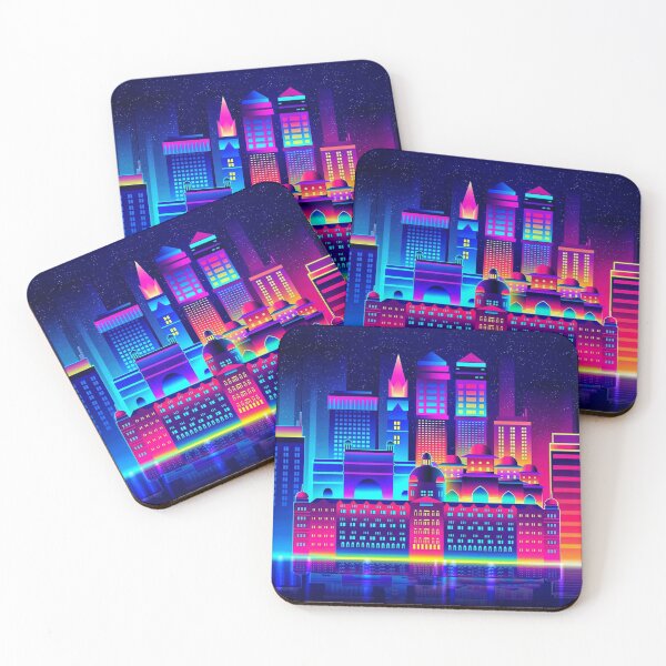 Item preview, Mumbai At Night designed and sold by TheSkullArmy.