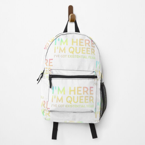 Item preview, I'm Here, I'm Queer, I've Got Existential Fear designed and sold by Lori P.