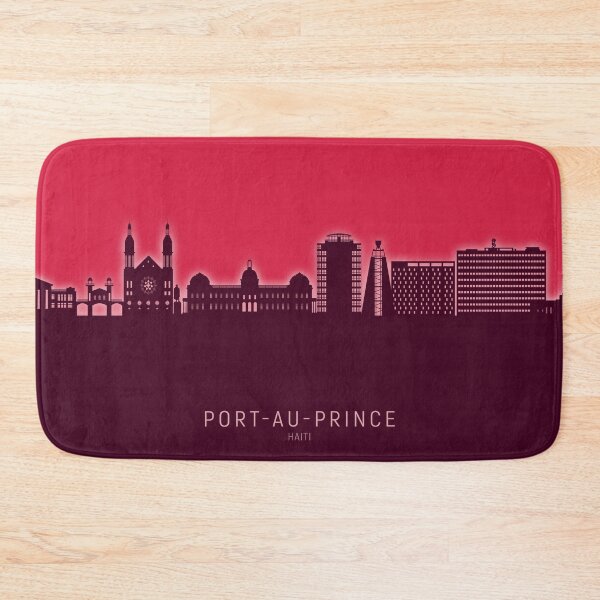 Item preview, Port-au-Prince Haiti Skyline designed and sold by ArtPrints.