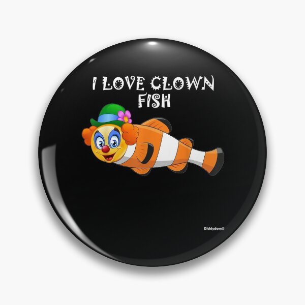 Item preview,  Clown Fish Love Funny designed and sold by donnagia.