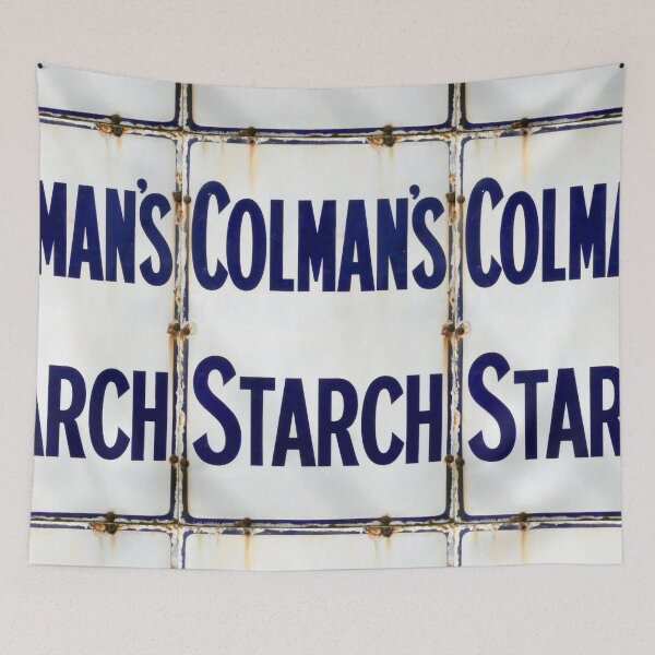 Item preview, The Good Old Days of Starch, Vintage Enamel Sign. designed and sold by JonDelorme.