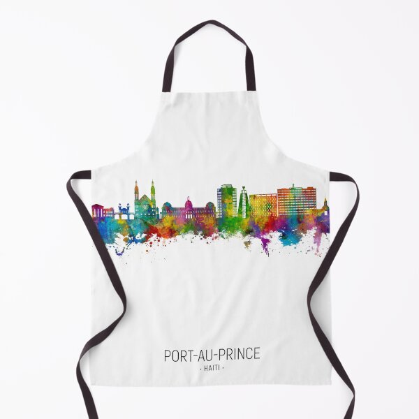 Item preview, Port-au-Prince Haiti Skyline designed and sold by ArtPrints.