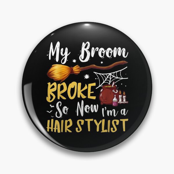 Item preview,  Broom Broke Hair Stylist Gift designed and sold by dianev79.