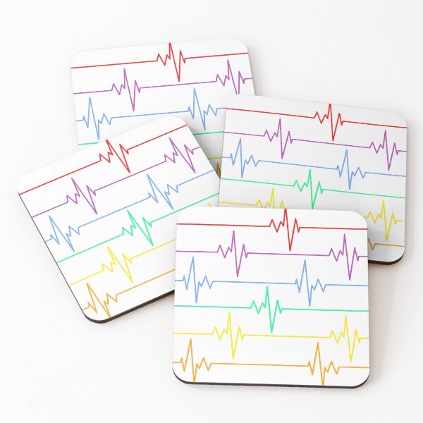 Item preview, The Heart Beats in Color designed and sold by Colorful Misfits.