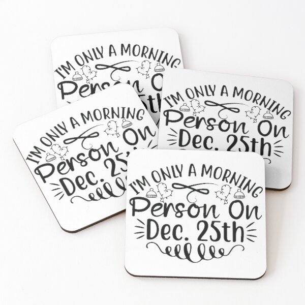 Item preview, I'm Only A Morning Person On Dec. 25th designed and sold by eajob.