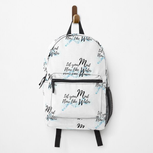 Item preview, "Let your mind flow like water" designed and sold by AIOSG.