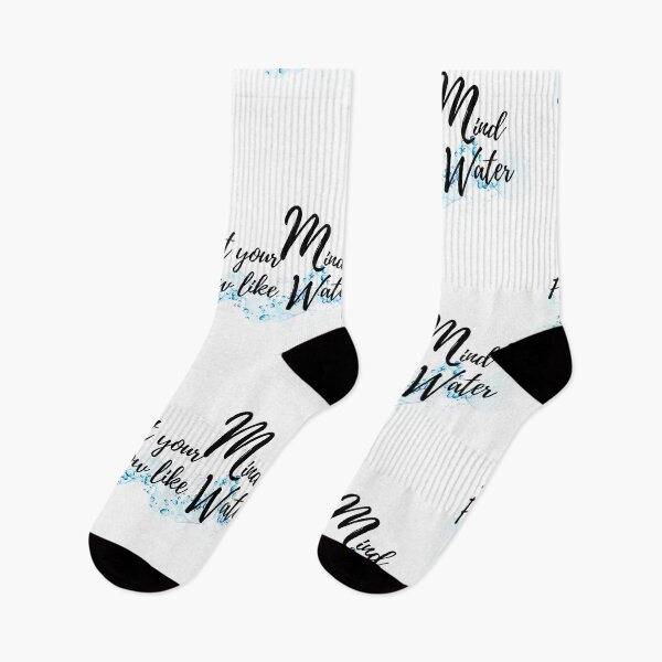 Item preview, "Let your mind flow like water" designed and sold by AIOSG.