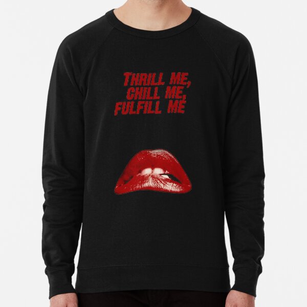 Rocky Horror Picture Show Mens Crewneck Sweatshirt Classic Lips