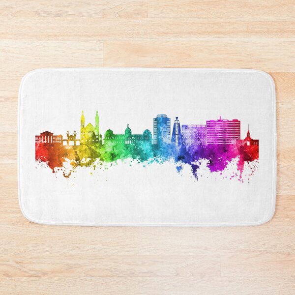 Item preview, Port-au-Prince Haiti Skyline designed and sold by ArtPrints.