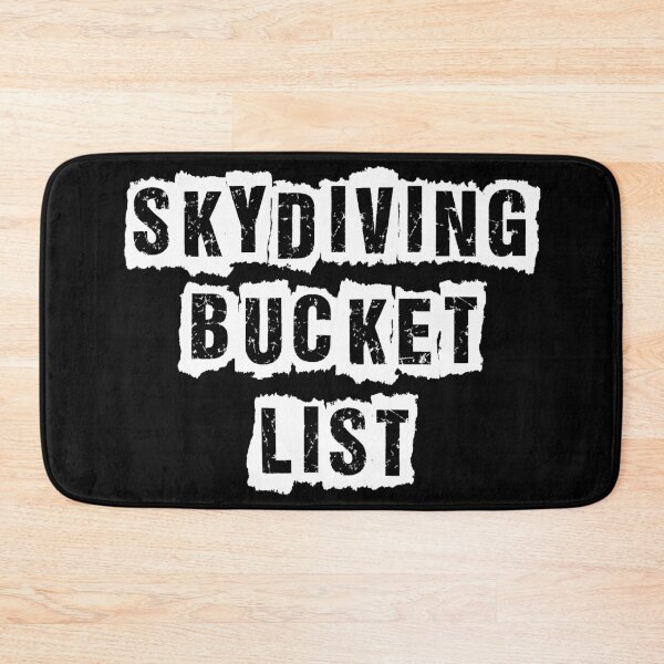 Item preview, Skydiving Bucket list designed and sold by Fashimation20.