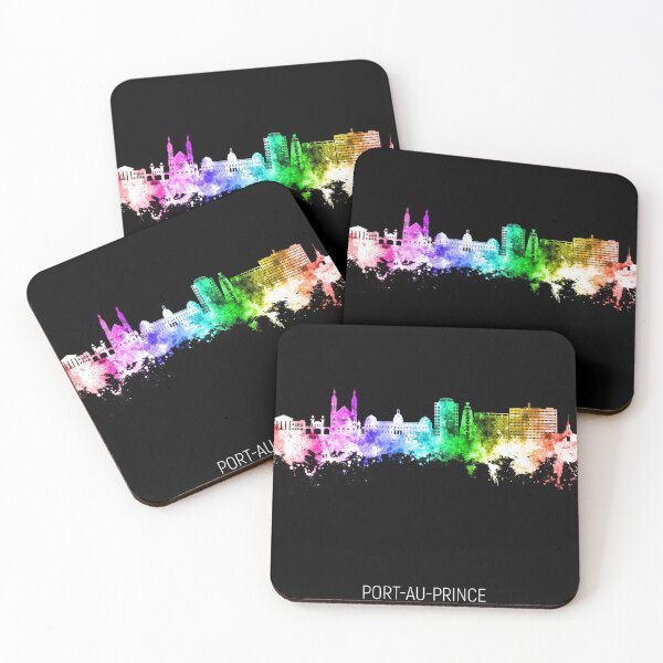 Item preview, Port-au-Prince Haiti Skyline designed and sold by ArtPrints.